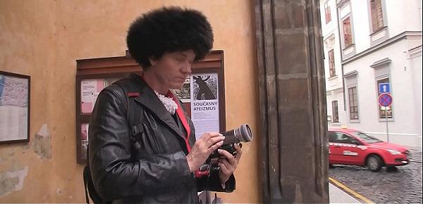  Two dudes film xxx movie with old hairy granny